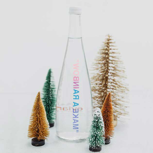 Bouteille evian deals virgil abloh
